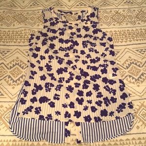 Cabi Ivory and Navy tank